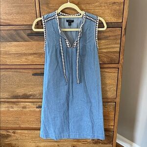 J. Crew 100% Cotton Denim Dress